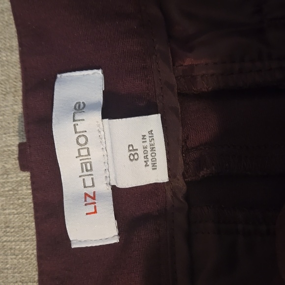 petite eggplant ankle pant - Picture 6 of 8